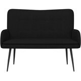 SOFA za dvije osobe Crna 115 x 61 x 87 cm tkanina | shoptok.hr