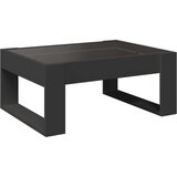  Stolić za kavu s beskonačnim LED svjetlima crni 70x53x30 cm | shoptok.hr