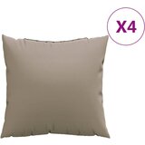 vidaXL Jastuci za sofu 4 kom smeđesivi 40 x 40 cm od tkanine cijene