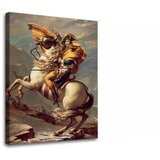  Slike na platnu Jacques-Louis David - Napoleon Crossing the Alps () | shoptok.hr