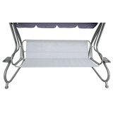  Vrtna ljuljačka sa sklopivim sjedalom i podesivom nadstrešnicom 2u1 PATTERN - zelena | Shoptok.si
