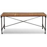  Blagovaonski Stol Masivno Obnovljeno Drvo 180 cm | shoptok.hr