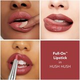 Buxom FULL-ON™ PLUMPING SATIN LIPSTICK kremasti ruž za usne s plumping efektom nijansa Hush Hush 2,5 ml | shoptok.hr
