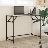  Radni stol boja hrasta 100x45x76 cm konstruirano drvo i čelik | Eponuda.com