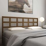  Uzglavlje za krevet boja meda 185 5x4x100 cm masivna borovina | shoptok.hr