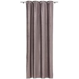 Mendola Fabrics Rjava zavesa 140x260 cm Casal – Mendola Fabrics Cene