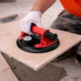  Vakumska čašica za pločice s manometrom 20 cm - crveno/crna | shoptok.hr