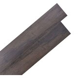  Samoljepljive podne obloge PVC 5 02 m² 2 mm tamno smeđe | shoptok.hr