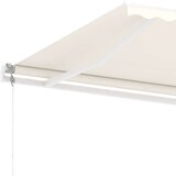  Samostojeća automatska tenda 350 x 250 cm krem | shoptok.hr