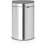 Brabantia Jeklen koš za smeti za ločevanje odpadkov/na dotik v mat srebrni barvi 33 l Touch Bin Recycle – | Shoptok.si