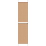  5-podijeljeni pregradni zid Bež 250 x 220 cm Tkanina | shoptok.hr