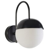 Opviq Küre siyah beyaz Camlı aplik black wall lamp Cene