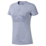Reebok Majice s kratkimi rokavi TE Marble Logo Tee Siva | Shoptok.si