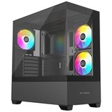 BIT FORCE SPARK ARGB-TG3 Midi Tower ARGB Gaming PC ATX kućište bez napajanja, crno | shoptok.hr
