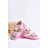 Gemre PE1 Comfortable Children's Sandals With Decoration Pink Cayo | Shoptok.si