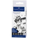 Faber-Castell Flomastri Pitt Manga, 6 kosov Cene
