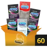 Durex / Premium - pakiranje kondomov Extra pleasure (6 x 10 kosov)