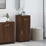 vidaXL Kupaonski ormar Smeđi hrast 37 x 31.5 x 82 cm Konstruirano drvo Cijene