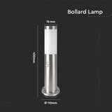  Spoljašnja lampa sa senzorom 1x E27/60W/230V IP44, 45 cm, mat hrom | Eponuda.com