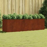  Povišena vrtna gredica 280 x 80 x 80 cm od čelika COR-TEN | shoptok.hr