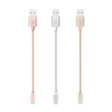 kabl USB-microUSB GS-03 0.3m 3.1A zlatni 010-0387