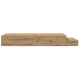  Krevet s prostorom za pohranu Hrastovina Drvo 75 x 190 cm | shoptok.hr
