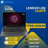 Lenovo LOQ 15ARP9, Ryzen 5 7235HS, 28GB DDR5, 512GB SSD, RTX3050 6GB GDDR6 | Eponuda.ba