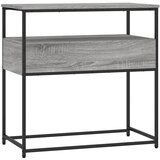  Konzolni stol siva boja hrasta 75x40x75 cm konstruirano drvo | Eponuda.ba