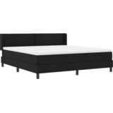  Postelja boxspring z vzmetnico z vzmetnico Črna 180 x 200 cm, (5000126594) | Shoptok.si