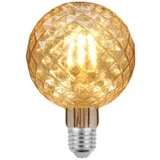Green Tech LED filament žarulja 4W, 2700K, E27, AC220V, amber, dimabilna