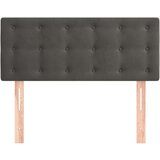  Uzglavlje tamnosivo 80 x 5 x 78/88 cm baršunasto | shoptok.hr