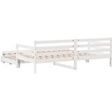  Dnevni krevet s ladicama bez madraca 90x200 cm masivno drvo | shoptok.hr