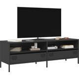 TV ormarić crni 135x39x43,5 cm hladno valjani čelik | shoptok.hr