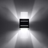  Zidna lampa LORETO crna | shoptok.hr