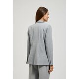Marisse Single-Breasted Jacket With Delicate Gray Stripes | Eponuda.ba