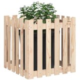  Vrtna sadilica s izgledom ograde 60x60x60 cm od borovine | Eponuda.ba