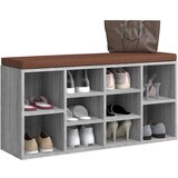  Klupa za cipele boja sivog hrasta 103x30x48cm konstruirano drvo | Eponuda.ba