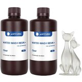 Anycubic 3D tiskalnik smola, visoka natančnost, nizka vonj, prozorna 2kg, (5000157584) | Shoptok.si