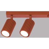  Sollux SL.1642 - Spot svetiljka KARBON 6xGU10/10W/230V narandžasta | Eponuda.com