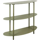 Zelen kovinski regal 90x82x28 cm Riqueza –