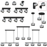  Brilagi - LED Zidna lampa AURA LUX 1xGX53/30W/230V crna/dimljena | Eponuda.com