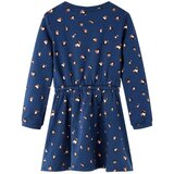  Dječja haljina s dugim rukavima modra 140 | shoptok.hr