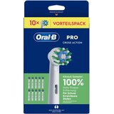 Oral-b nadomestne glave CrossAction, 10 pakiranje kosov, bela | Shoptok.si