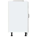 vidaXL Osnovna omarica za umivalnik Kalmar siva sonoma 60x46x81,5 cm | Shoptok.si