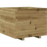  Vrtno cvetlično korito 60x60x49,5 cm impregnirana borovina | Shoptok.si
