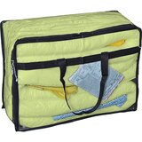 eurokraft basic Komplet za ukrepanje ob razlitju s tesnilno podlago za enkratno uporabo, torba, tesnilna podlaga, vpojne krpe, absorpcija 50 l | Shoptok.si