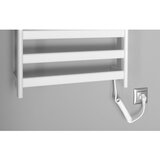 Sapho električni sušač peškira elias 105W 73x49 cm mat bela | Eponuda.com