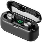 Venisymlis Slušalke Bluetooth 5.1 IPX5 z ohišjem 1200 mAh, stereo nizki toni, upravljanje šumov, (22101957) Cene