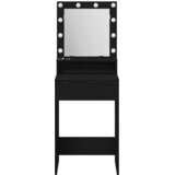  Toaletni stol Crni hrast 50 x 41 x 135 cm Konstruirano drvo | shoptok.hr