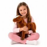  Plišani konj Plišana igračka Maskota Plišana igračka Smeđa 40cm x 37cm | shoptok.hr